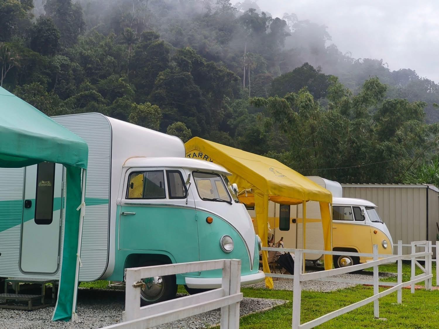 Khemah mewah The Starry Campervans